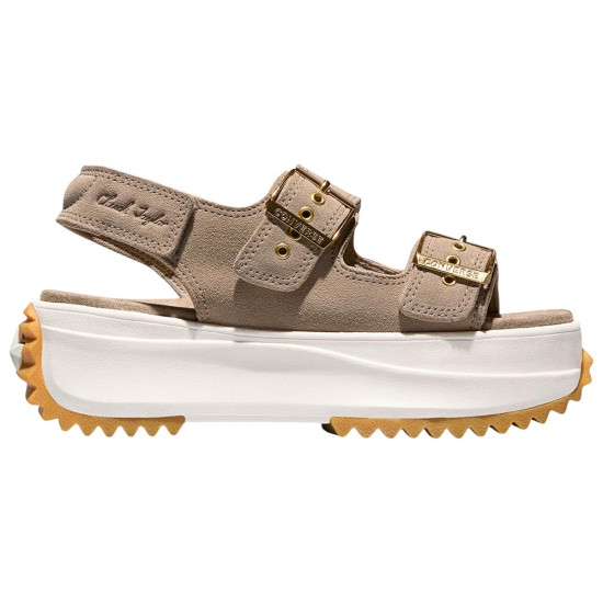 Converse Run Star Sandal Platform Suede